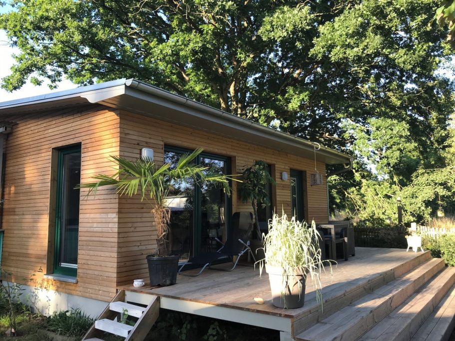 Veranda 1 (ca. 30 m²) hat fast ganztägig Sonne